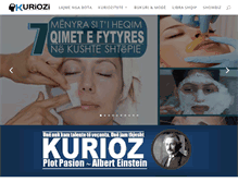 Tablet Screenshot of kuriozi.com
